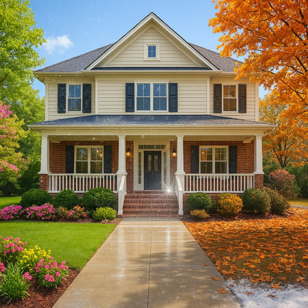 What Professional House Washing Looks Like in Michigan's Four Seasons: Birmingham, MI Guide